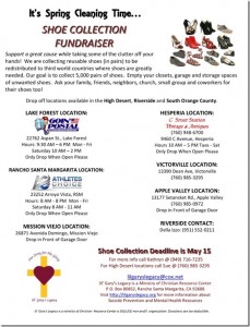 Shoe fundraiser